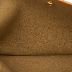 Honeycomb Canvas Clutch