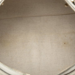 Medium Calfskin Bamboo Shopper Boston Bag