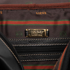 Leather Velasquez Twist Vanity Bag