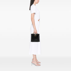 Leather Velasquez Twist Vanity Bag