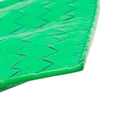 Intrecciato Leather Clutch