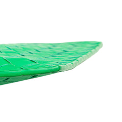 Intrecciato Leather Clutch