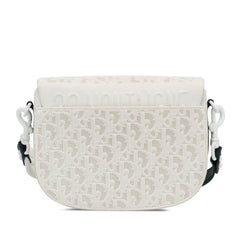 Medium Perforated Calfskin Oblique Bobby Flap