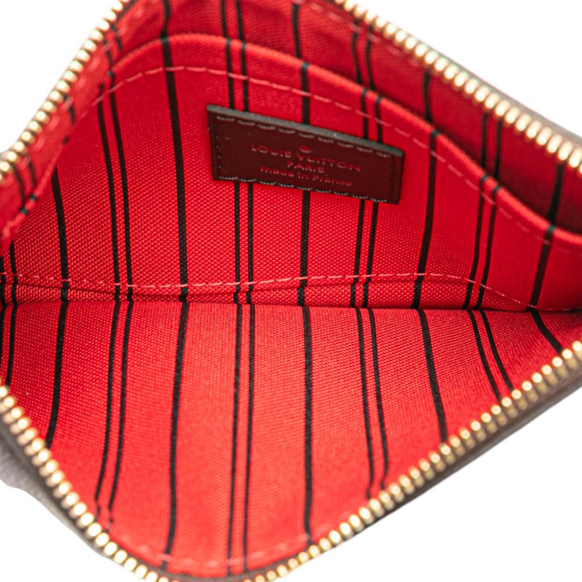 Damier Ebene Neverfull PM Pouch
