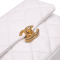 Mini Quilted Lambskin Candy Chain Flap