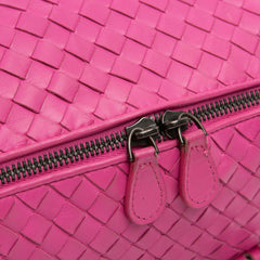 Nappa Intrecciato Boston Bag