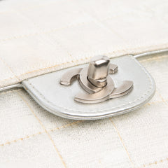 New Travel Line Medium Metallic Nylon Single Flap