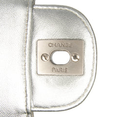 New Travel Line Medium Metallic Nylon Single Flap
