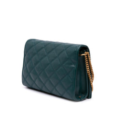Small Quilted Lambskin Becky Chain Shoulder Bag