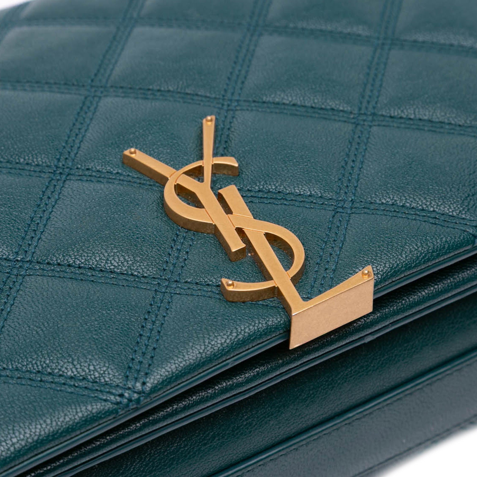 Small Quilted Lambskin Becky Chain Shoulder Bag