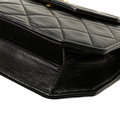 CC Quilted Lambskin Octagon Flap