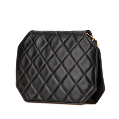 CC Quilted Lambskin Octagon Flap