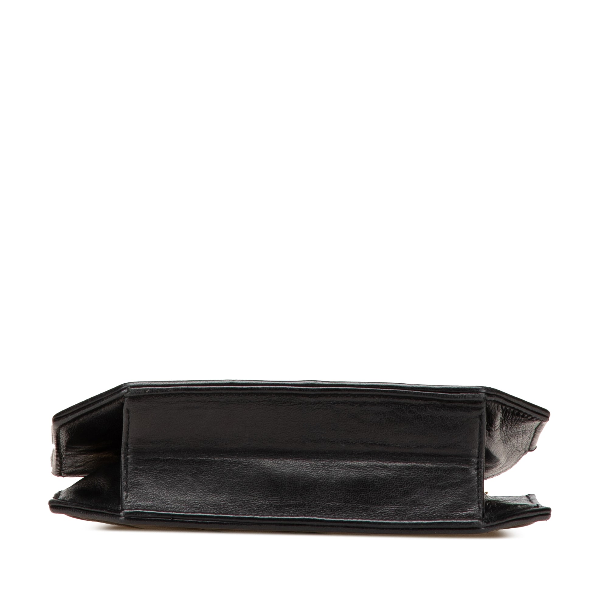 CC Quilted Lambskin Octagon Flap