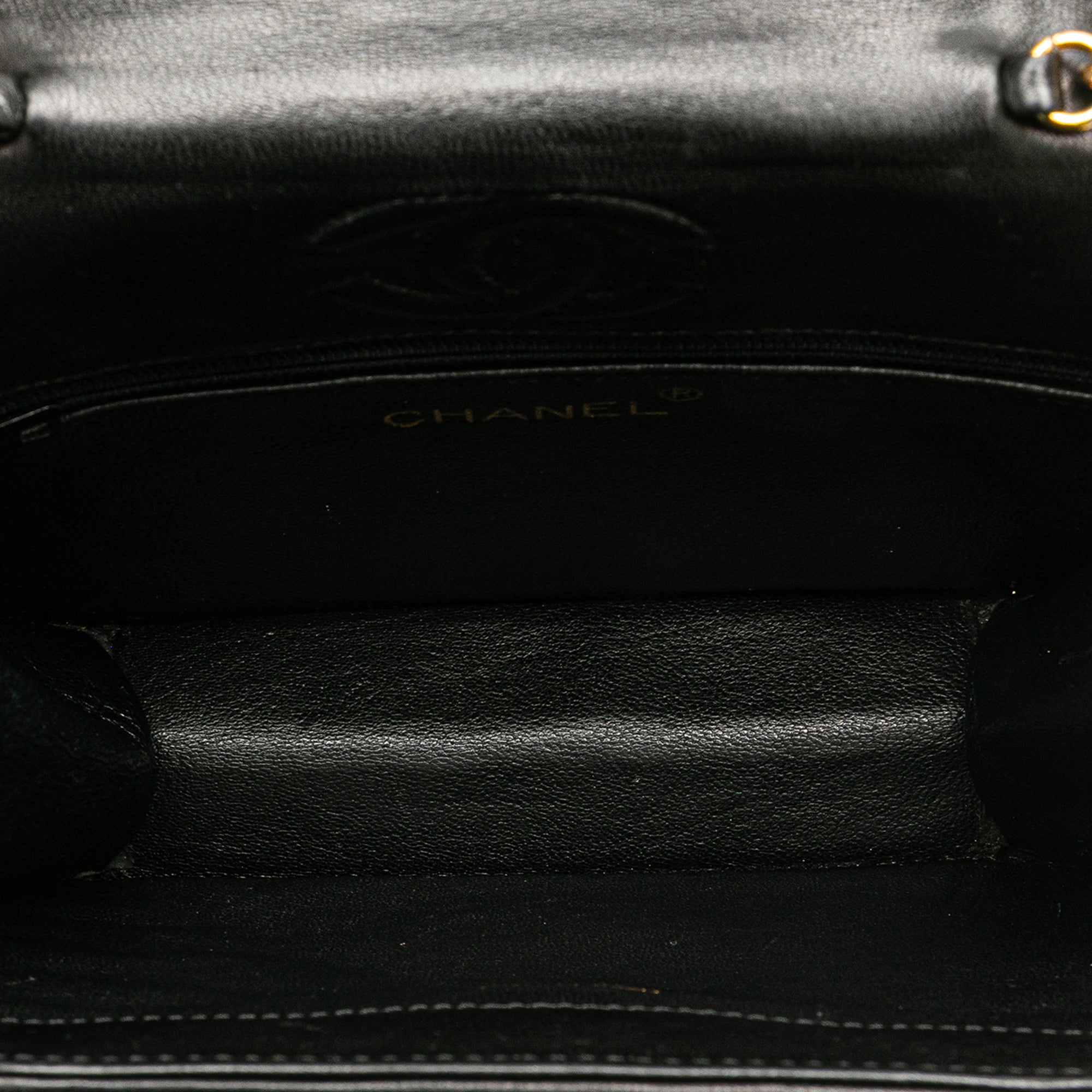 CC Quilted Lambskin Octagon Flap