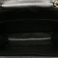 CC Quilted Lambskin Octagon Flap