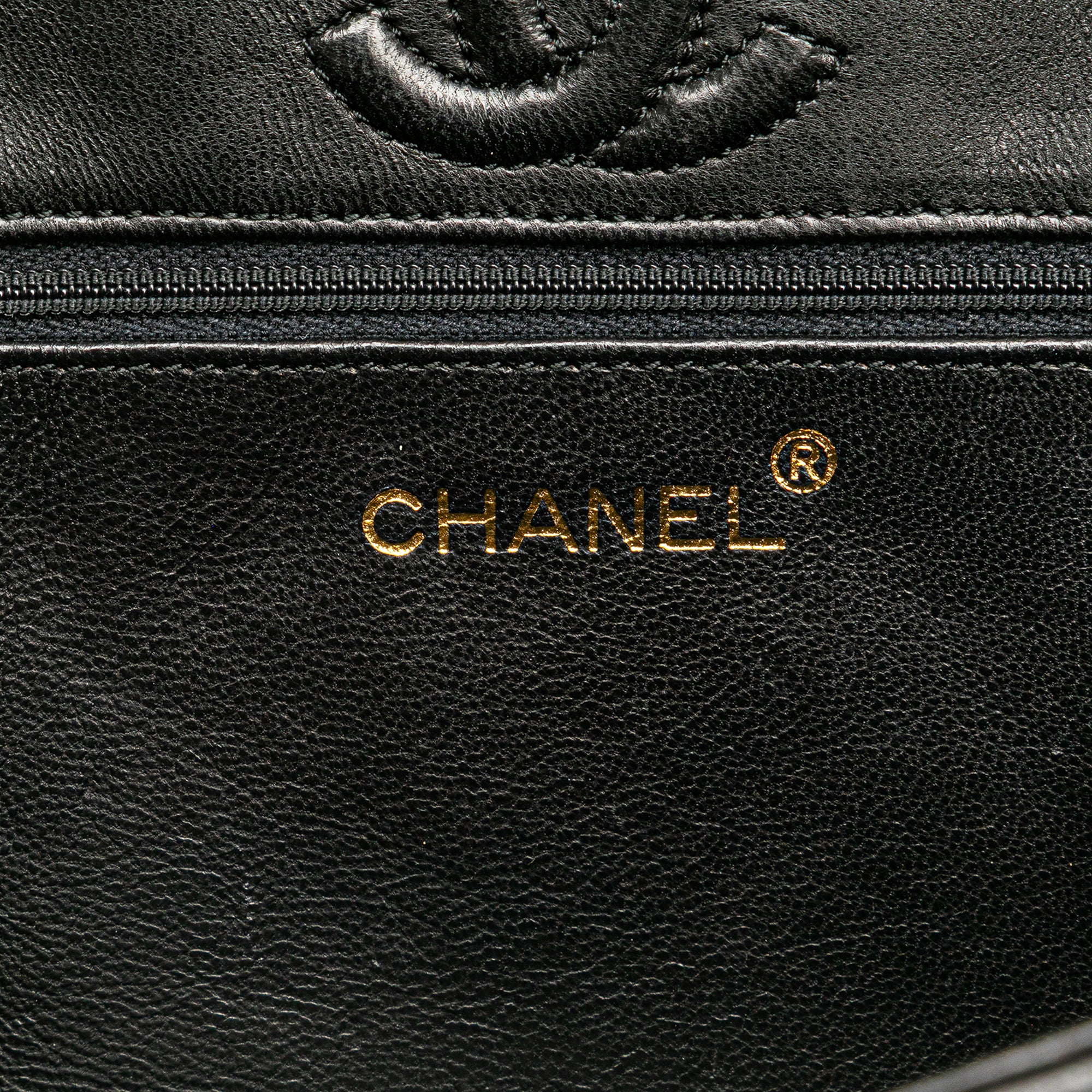 CC Quilted Lambskin Octagon Flap