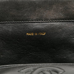 CC Quilted Lambskin Octagon Flap