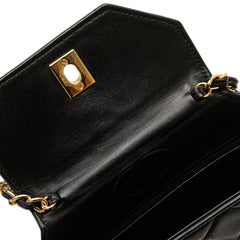 CC Quilted Lambskin Octagon Flap