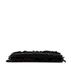 Leather Joulie Fringe Clutch