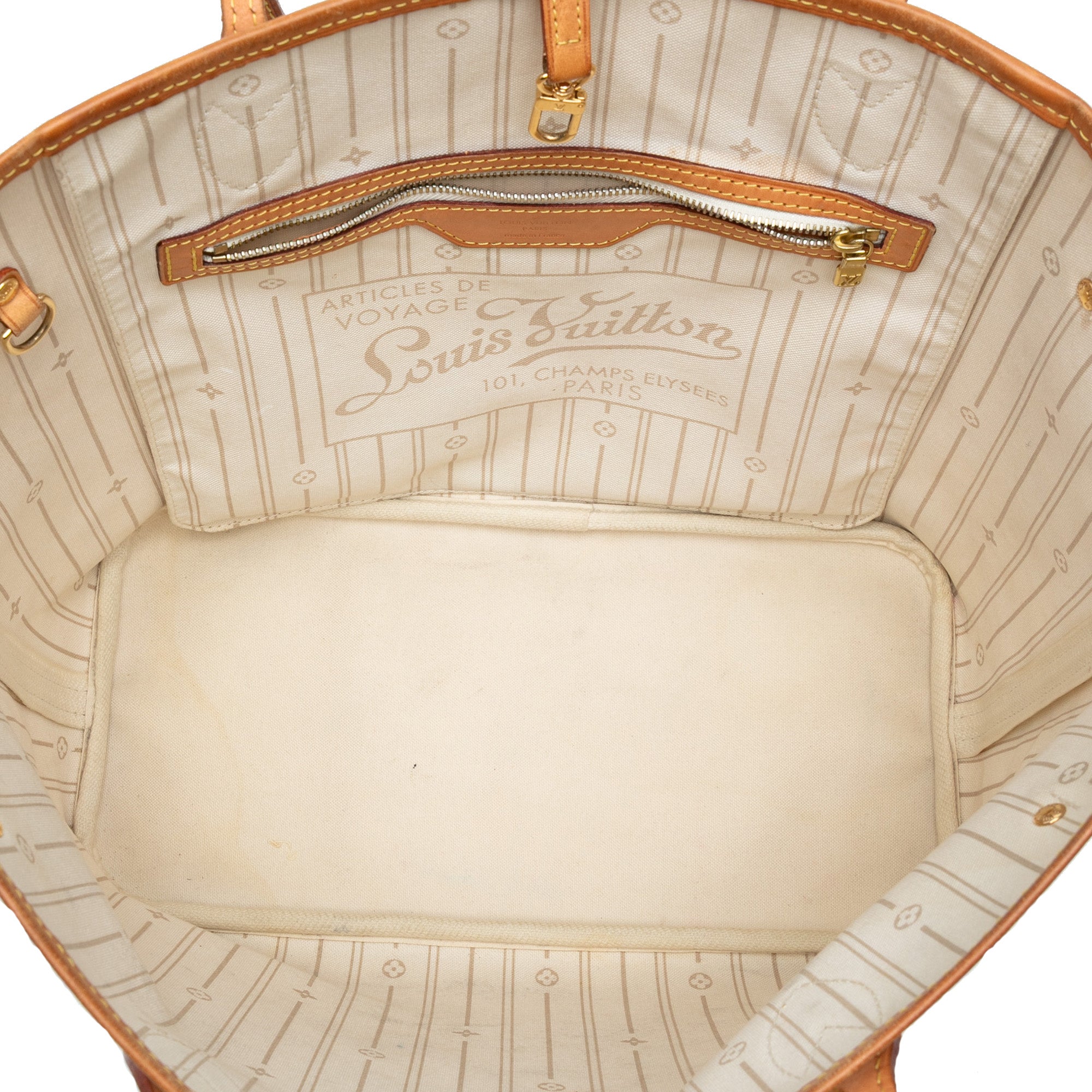 Damier Azur Neverfull MM