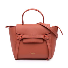 Pico Grained Calfskin Belt Bag