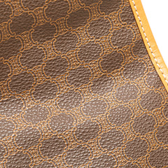 Macadam Coated Canvas Clutch