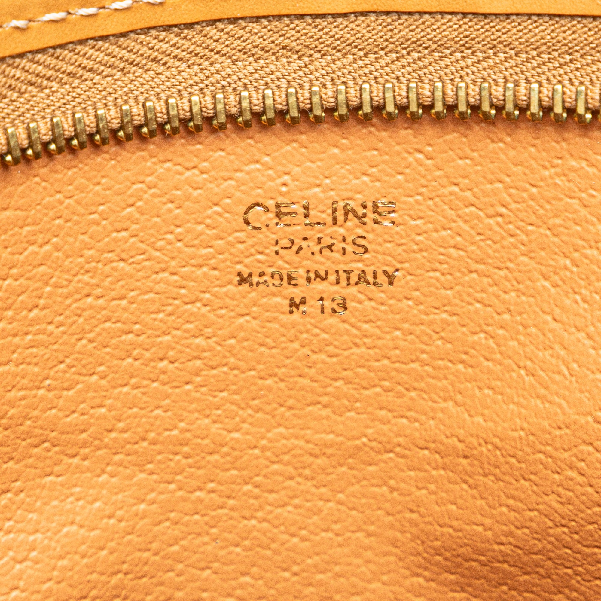 Macadam Coated Canvas Clutch