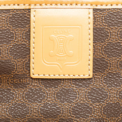 Macadam Coated Canvas Clutch