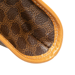 Macadam Coated Canvas Clutch