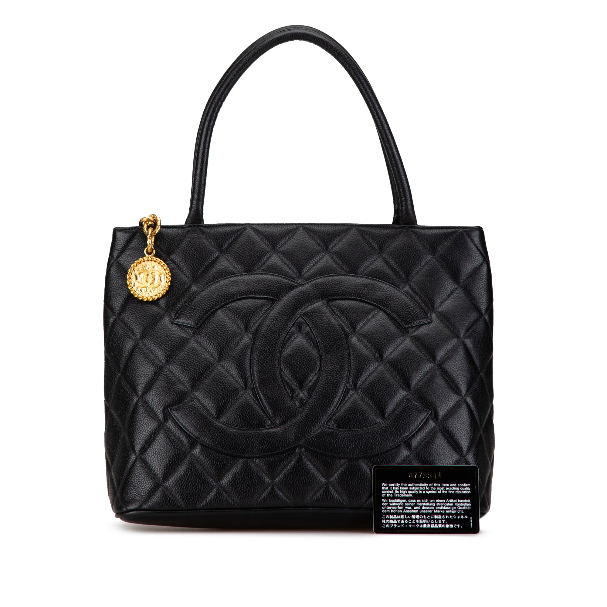 Caviar Medallion Tote