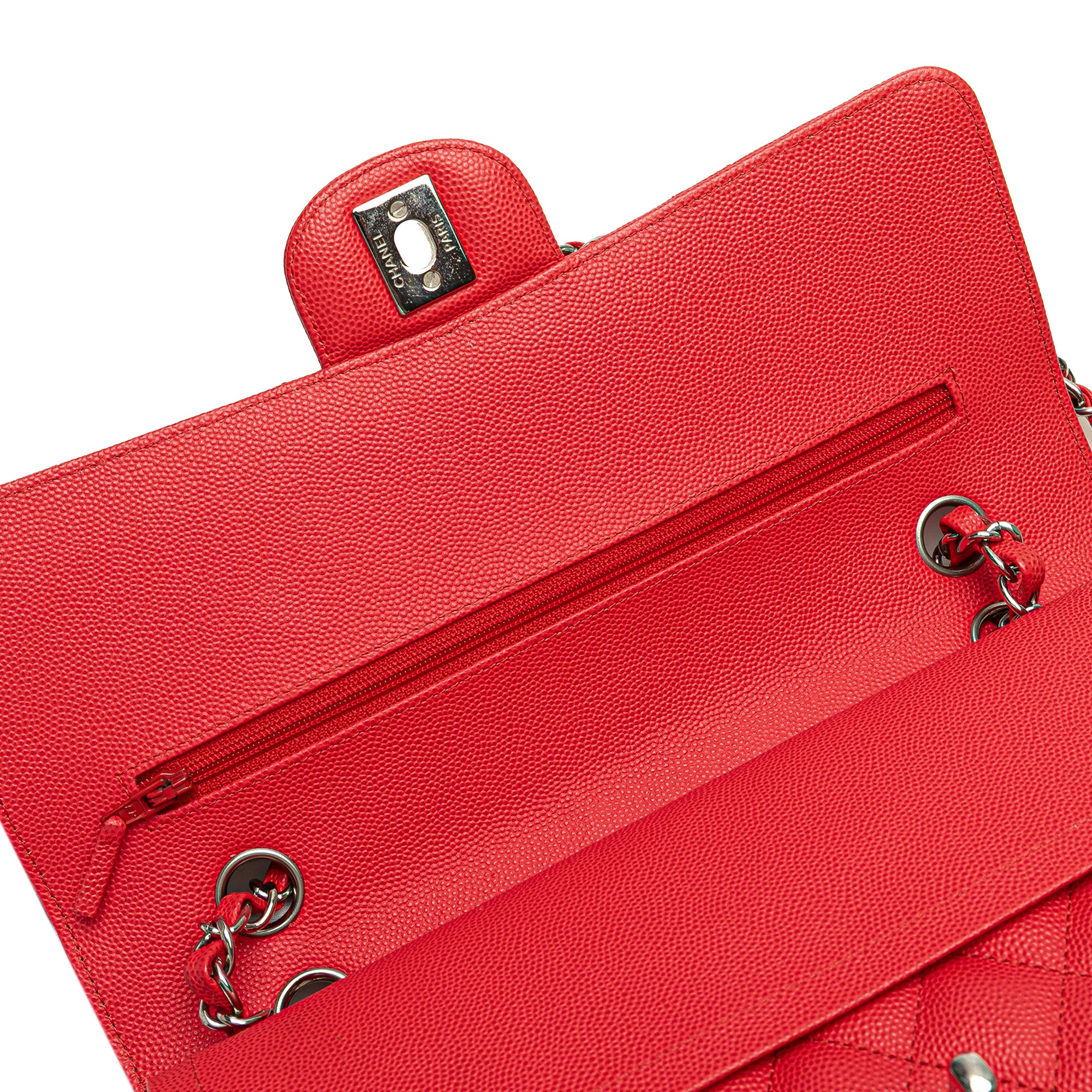 Medium Classic Caviar Double Flap