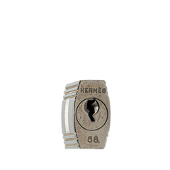 Palladium Plated Cadena Lock and Key