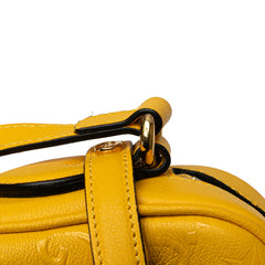 GG Star Embossed Leather Crossbody