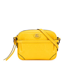 GG Star Embossed Leather Crossbody