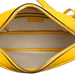 GG Star Embossed Leather Crossbody