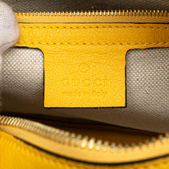 GG Star Embossed Leather Crossbody