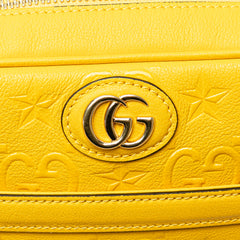 GG Star Embossed Leather Crossbody