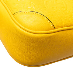 GG Star Embossed Leather Crossbody