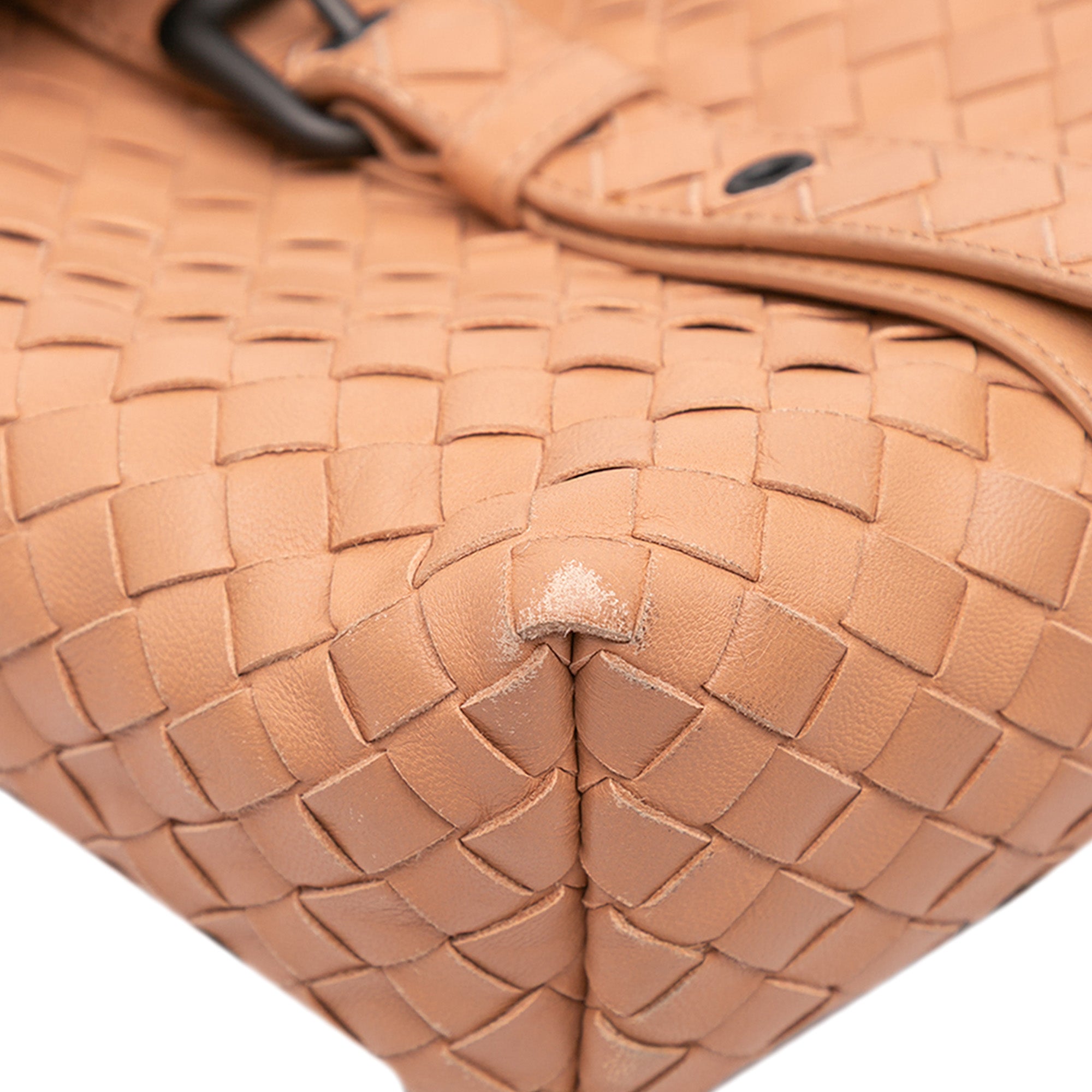 Intrecciato Flap Satchel