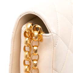 Medium Quilted Lambskin CC Coin Flap