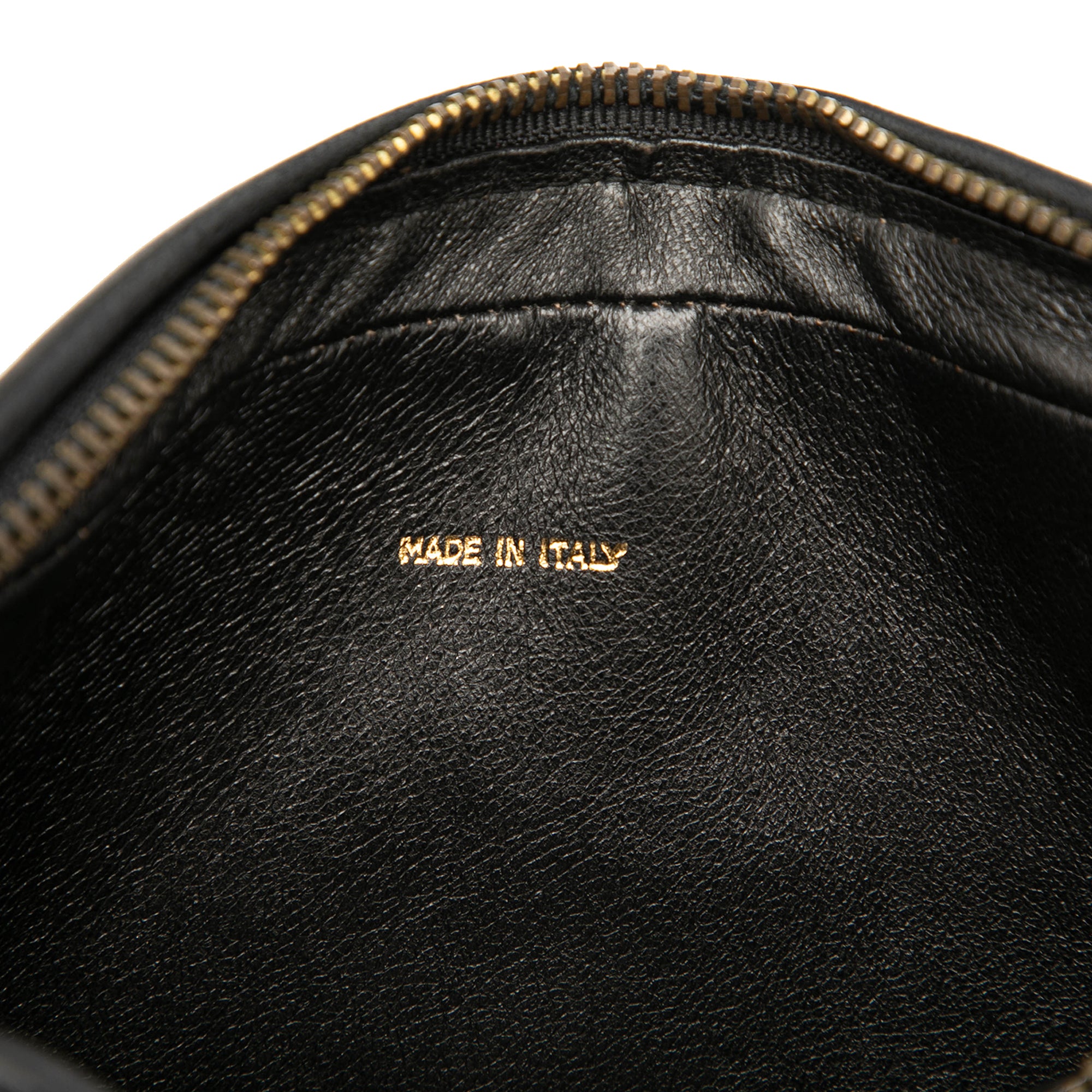 CC Chevron Quilted Lambskin Tassel Camera Case