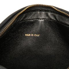 CC Chevron Quilted Lambskin Tassel Camera Case