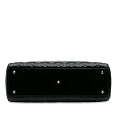Large Patent Cannage Lady Dior