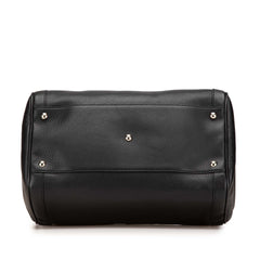 Medium Pebbled Calfskin Soho Boston Bag