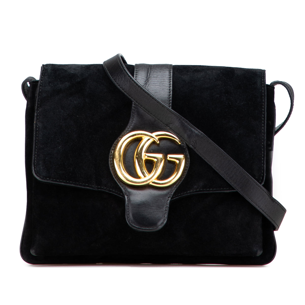 Medium Suede Arli Crossbody