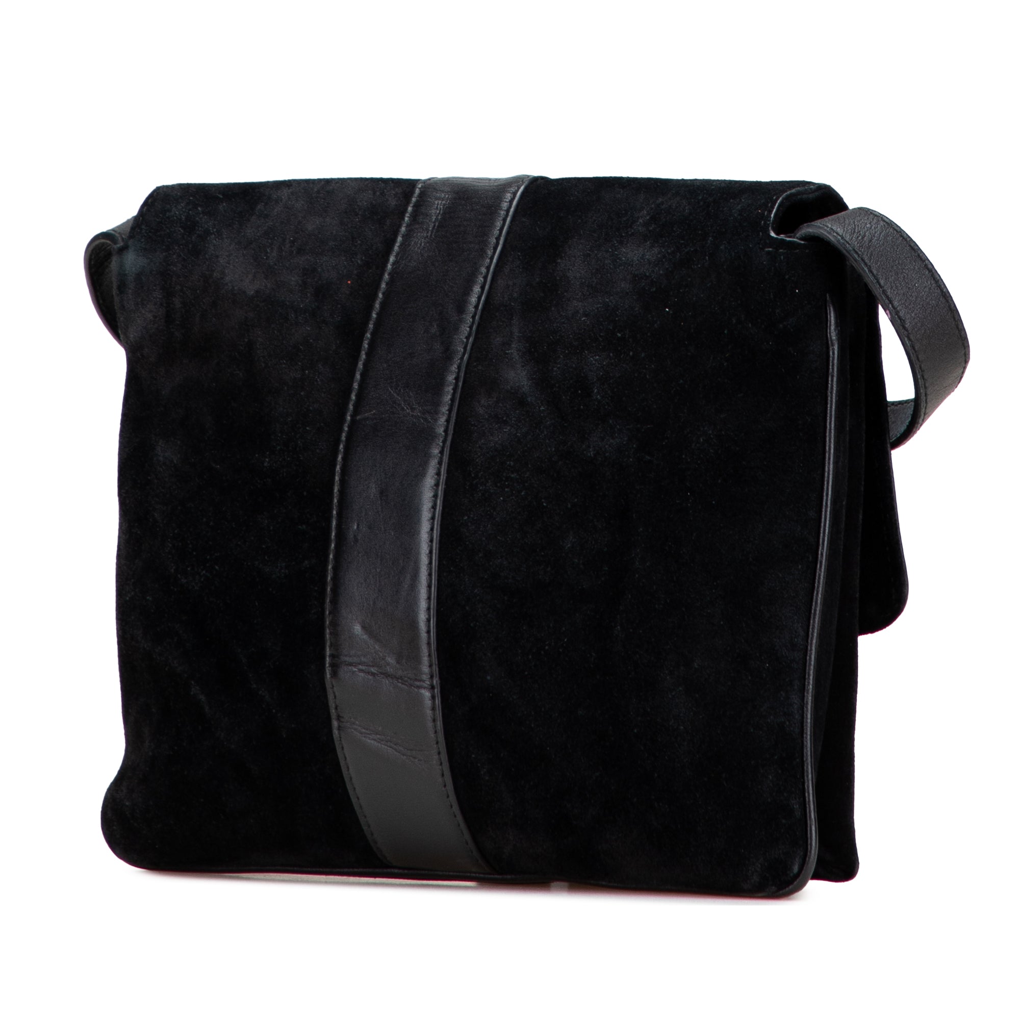 Medium Suede Arli Crossbody