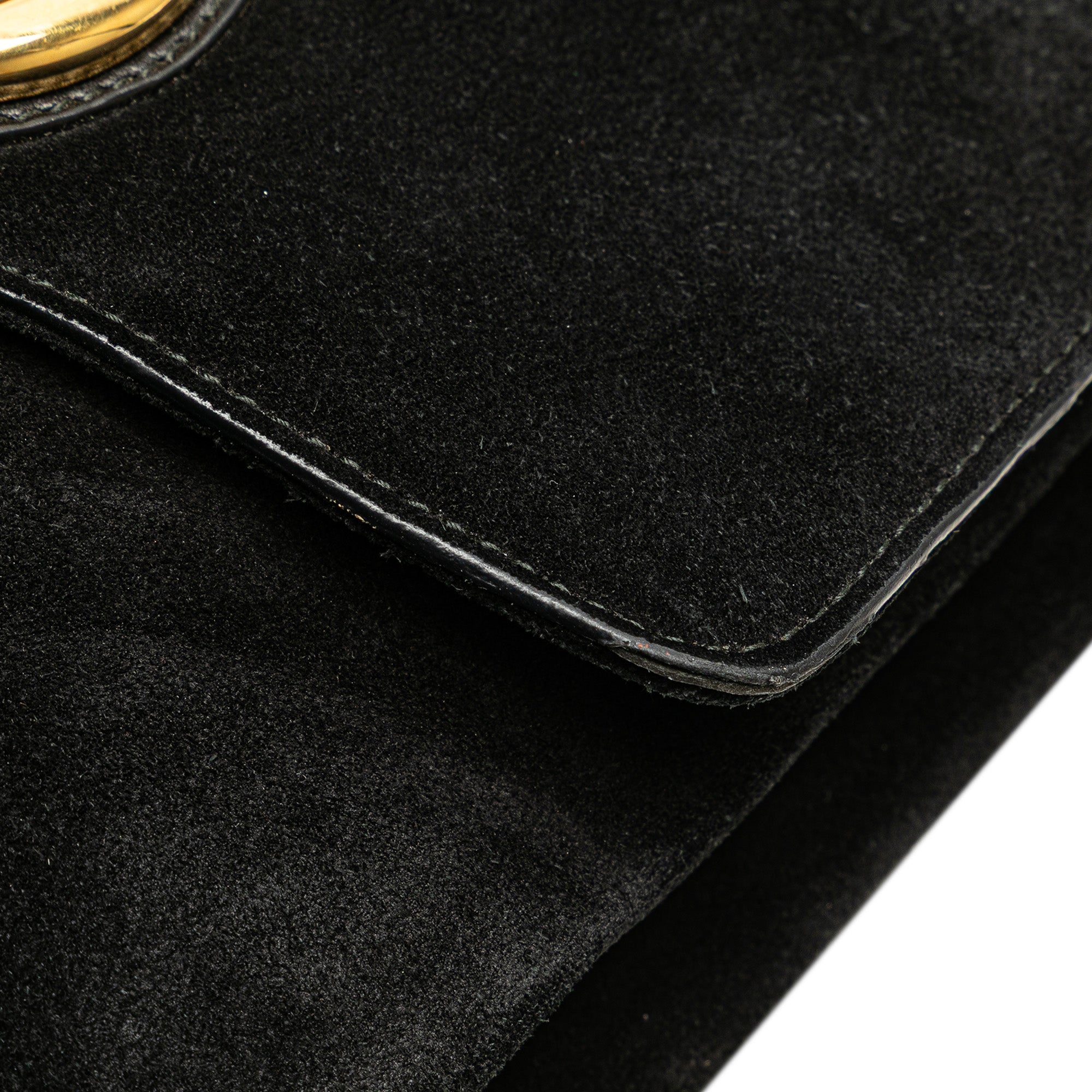 Medium Suede Arli Crossbody