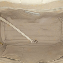 Small Glazed Calfskin Deauville Tote