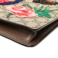 GG Supreme Web Butterfly Clutch