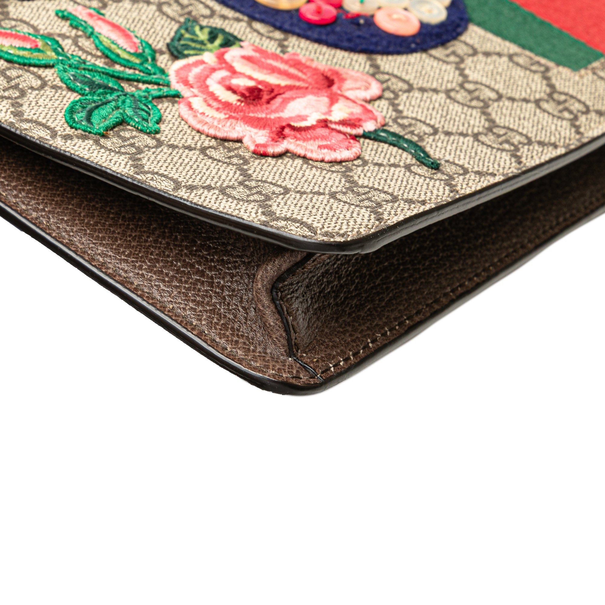 GG Supreme Web Butterfly Clutch